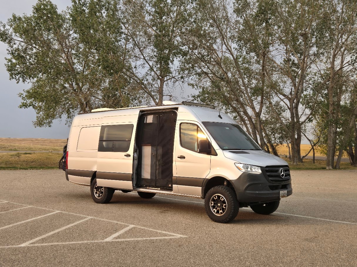 Full van exterior